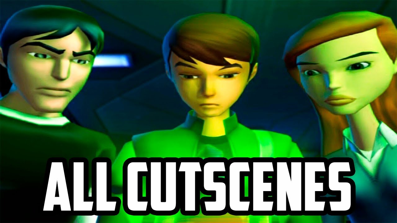 BEN 10: ALIEN FORCE - All Cutscenes / Game Movie [2K 60FPS] (PS2, PSP, Wii)