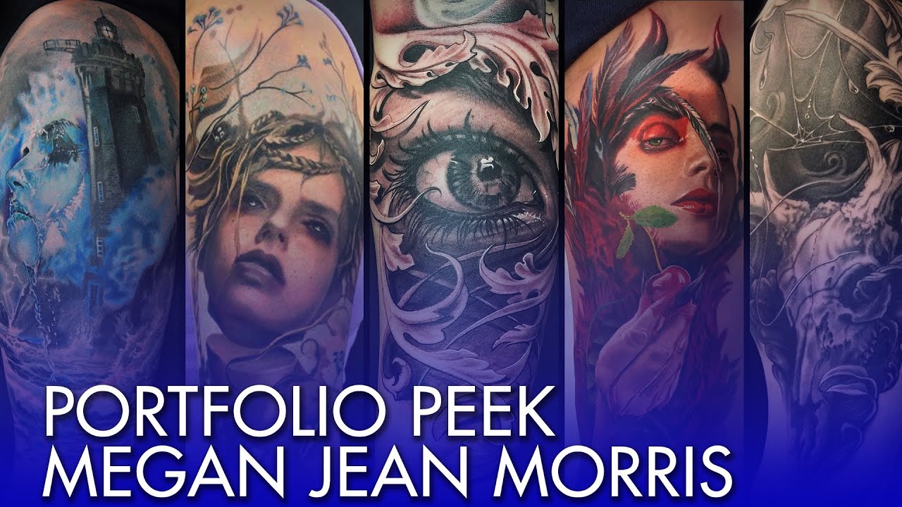 Tattoo Portfolio Peek Megan Jean Morris Youtube