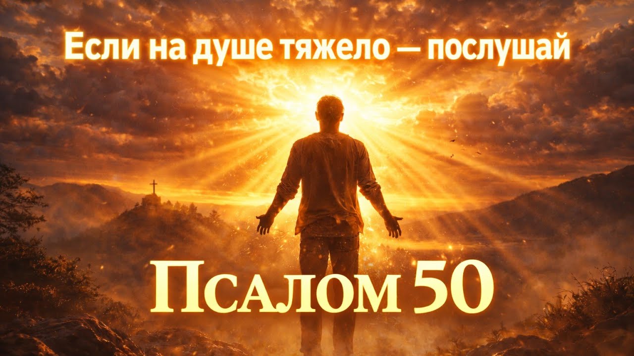 Псалом 50 | Молитва, которая очищает | 4 минуты вернут душе покой 