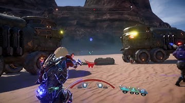 Mass Effect™: Andromeda vanguard melee build ft. Krogan hammer