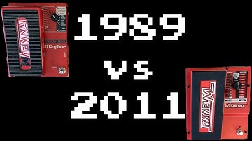 Digitech Whammy 5 vs Original Whammy WH-1