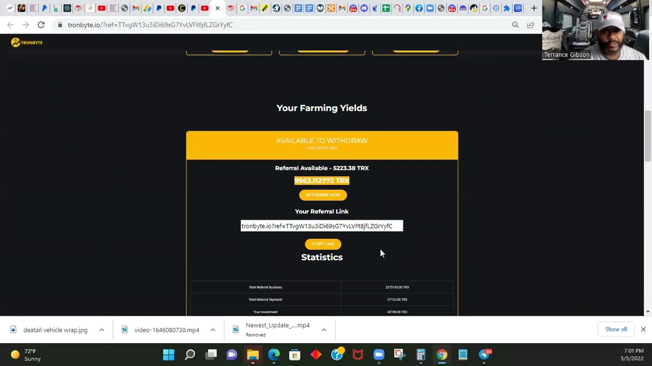 Tronbyte Closing In On 100,000 Tron