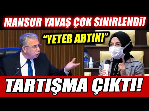 Mansur Yavaş çok sinirlendi! \