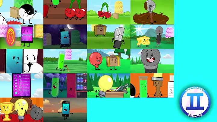 Every Episode Of Inanimate Insanity II Playing At Once