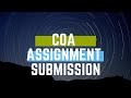 COA Assignment Submission through Google Form