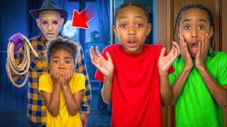 THE CREEPY OLD MAN TOOK OUR LITTLE SISTER 😱