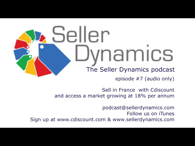 The Cdiscount marketplace - selling in France 