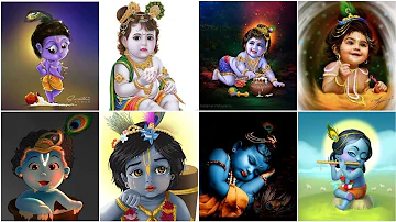 Cute Lord Bal Krishna dp photo | Bal Krishna pics/dpz/pictures/images