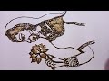 How to draw bridal mehendimehendi artvijaylaxmi n art