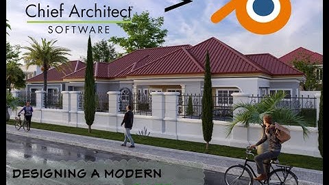 Designing a Modern Apartment in Chief Architect & Blender. Part 2  #chiefarchitect  #blender3d
