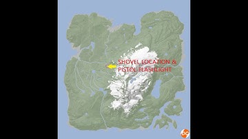 SONS OF THE FOREST Shovel location 😉 and pistol flashlight location sons of the forest