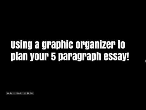 6 paragraph essay graphic organizer