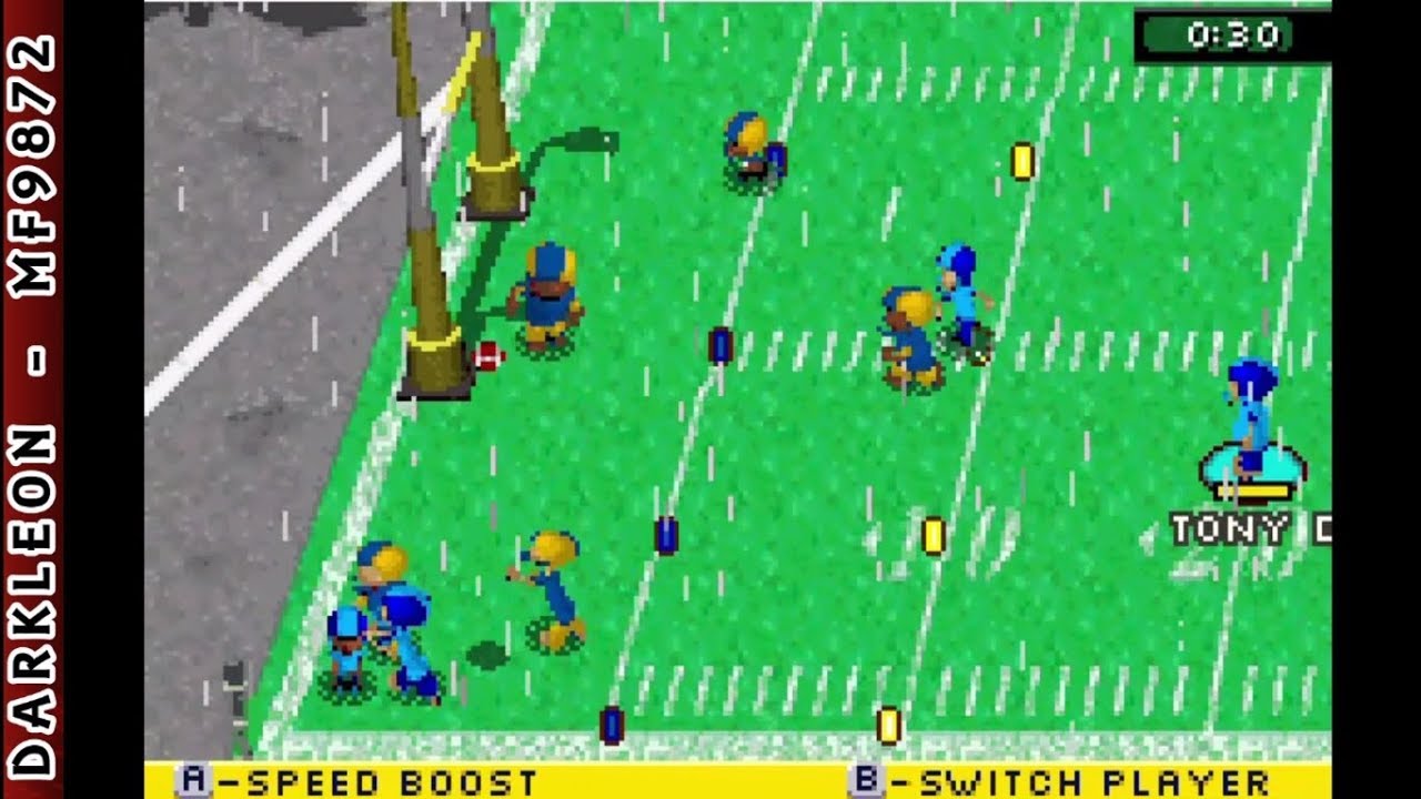 Game Boy Advance - Backyard Sports Football 2007 © 2006 ...