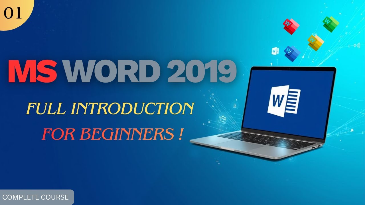 MSWORD-01 MS Word 2019 Full Introduction | What is MS Word | Uses ...