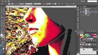 Illustrator Vector Portrait Tutorial Part 2 of 3