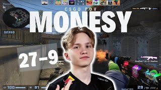 【CSGO POV】m0NESY (27-9) (Inferno) FACEIT Ranked | Aug 24, 2023