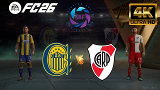 FC 26 - Rosario Central vs River Plate | Liga Argentina 2025 [4K 60].