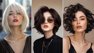Styles To Wear Short Bob Hair Medium Blonde Bob Haircut Chic Curly Bob Inverted Bob Haircut 2025