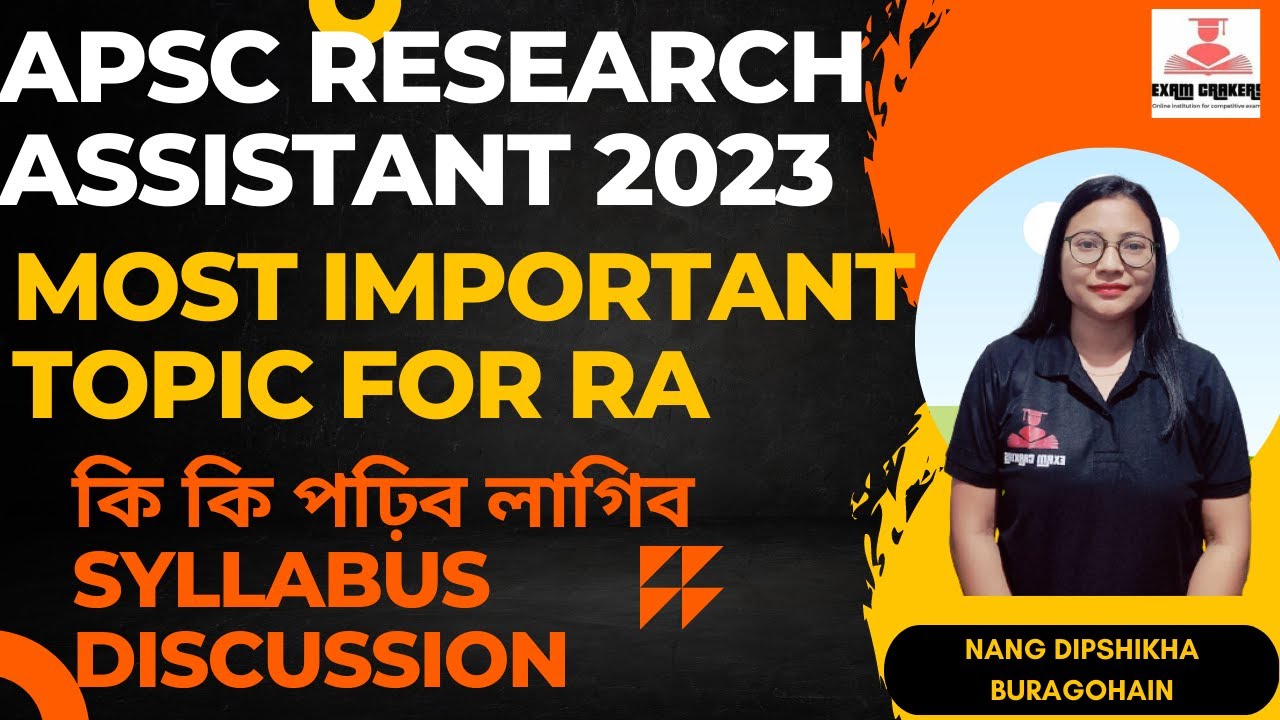 Research Assistant 2023 syllabus discussion 