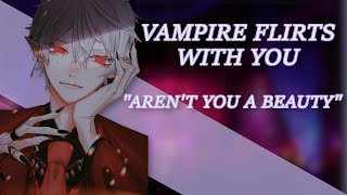 Stranger Vampire Flirts With You | ASMR Roleplay