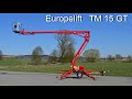 Europelift TM15GT  Anhänger-Arbeitsbühne