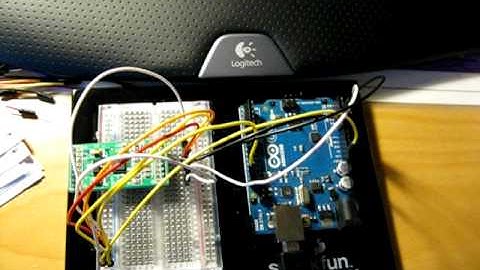Accelerometer + Arduino + Flash monitor working
