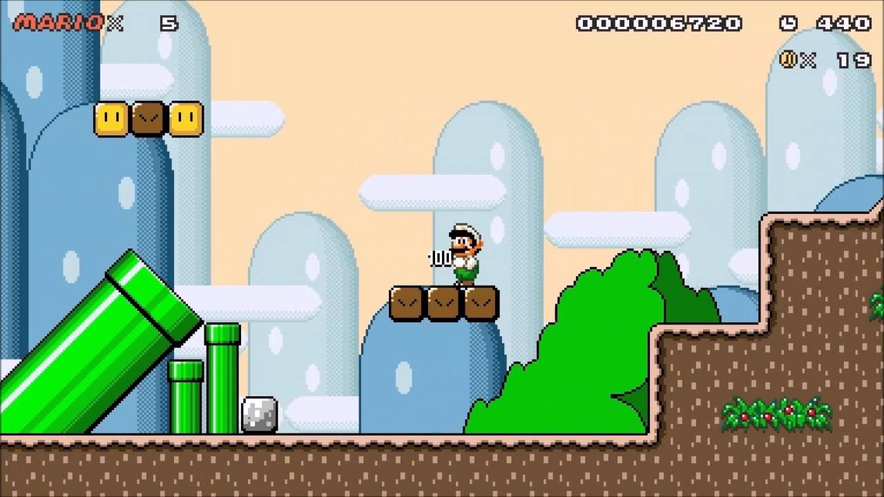 Mario Worlds Engine - Engine Test #1