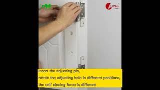 Double Action Door Hinge Installation