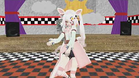 [MMD FNAF 2] Hentai Dance [Mangle]