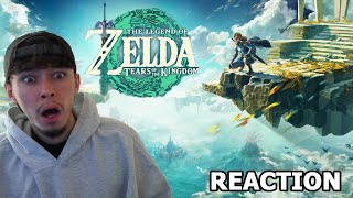 THE LEGEND OF ZELDA TEARS OF THE KINGDOM REACTION