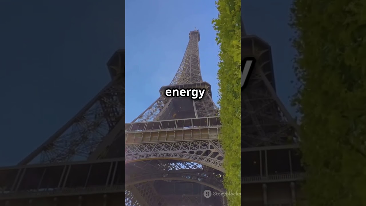 Discover the eiffel tower ! #EiffelTower #thermalexpansion  #sciencefacts  #summer #youtubeshorts