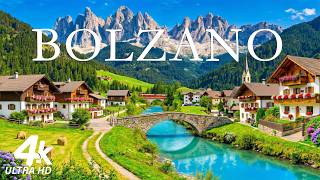 Bolzano, Italy 4K Ultra HD • Stunning Footage Bolzano, Scenic Relaxation Film with Calming Music.