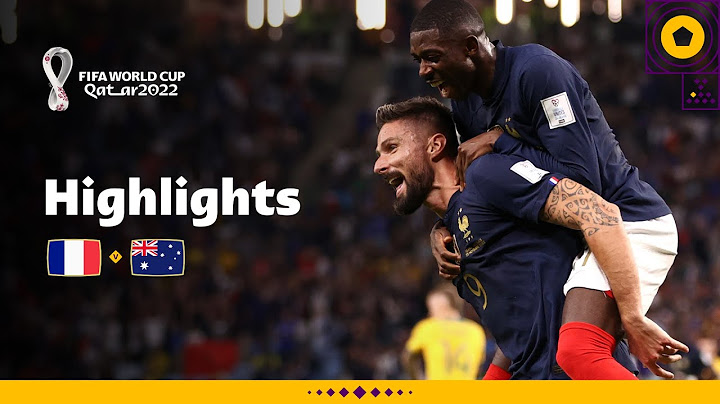 Giroud equals Henry's record | France v Australia highlights | FIFA World Cup Qatar 2022