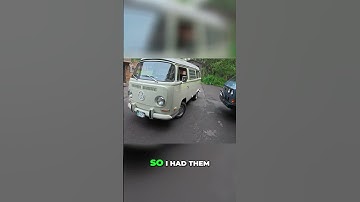 1971 VW Bus Bumper Overriders. So cute.