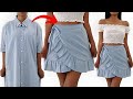 DIY como hacer una FALDA ENVOLVENTE  o PAREO (paso a paso) |  DIY How to make a Ruffled Wrap Skirt