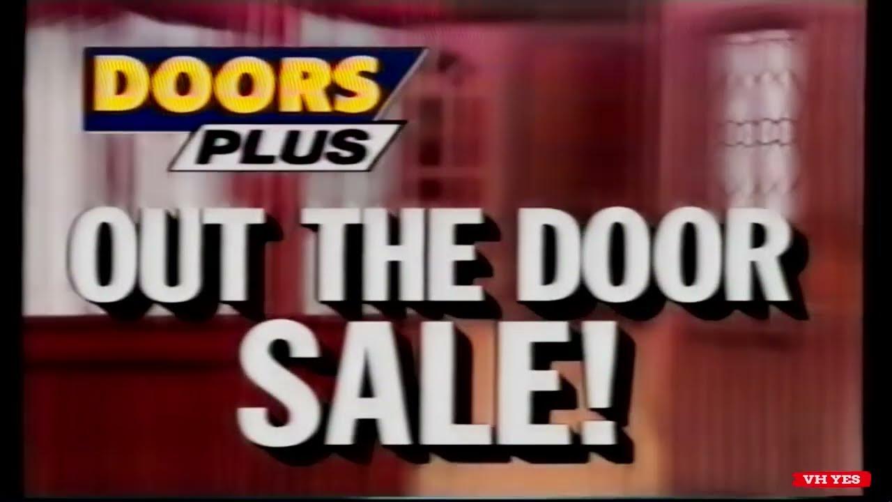 Doors Plus Out the Door Sale Australian TV Commercial (1992) YouTube