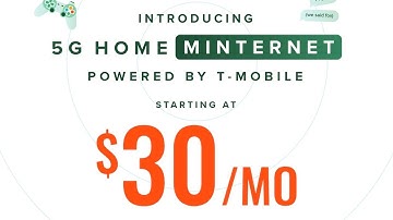 T-Mobile Thuisinternet: $30 per maand met Mint Mobile "Minternet"