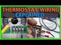 THERMOSTATE WORK AND CONNENCTION THERMOSTATE BASIC FUNCTION AND CONNENCTION ALL TYPE THERMOSTATE