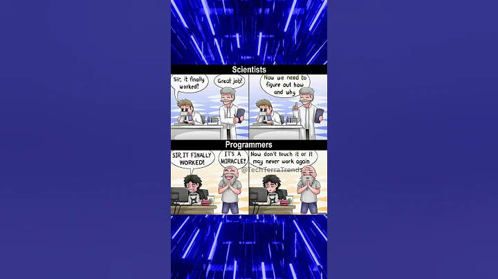 Scientists vs Devs #memes #funny #viral #shorts #tech #ai #god #coding #gaming #science #anime #fyp