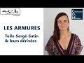 Connaissance des matriaux cours3les armures toile serg satin