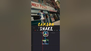 Cleanest camera shake effect in DaVinci Resolve