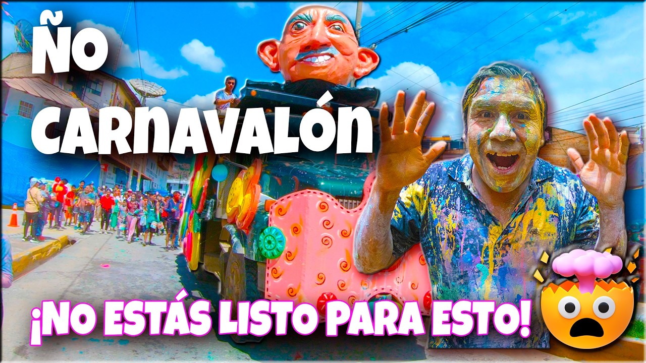 ¡NO CREERÁS lo que Pasa en este CARNAVAL de PERÚ! El INGRESO del ÑO CARNAVALÓN en CAJAMARCA 2025