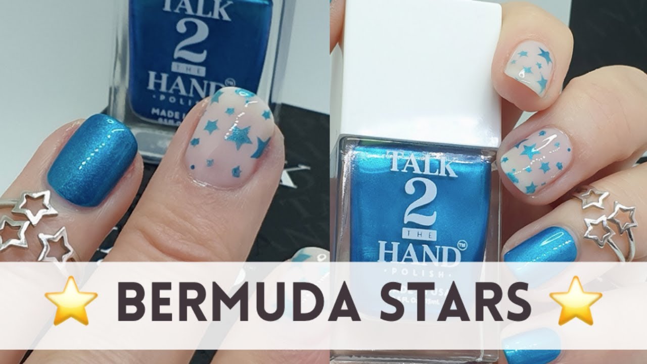 BERMUDA STARS ⭐️    | NAIL ART TUTORIAL