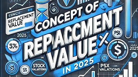 CONCEPT OF REPLACEMENT VALUE IN STOCK MARKET.  PSX VALUATIONS IN 2025. Visit:  Jawadhafeez.net