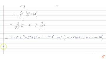 The nth term of a series is  `3^n + 2n` ; find the sum of first n terms of the series.