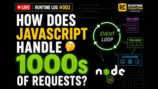 🔴 Runtime Log #003 | Node.js Event Loop Interview Prep | How JavaScript Handles 1000s of Requests 🤔