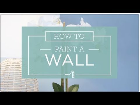How to Paint a Wall - YouTube
