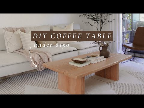 How To Build A Coffee Table For Beginners