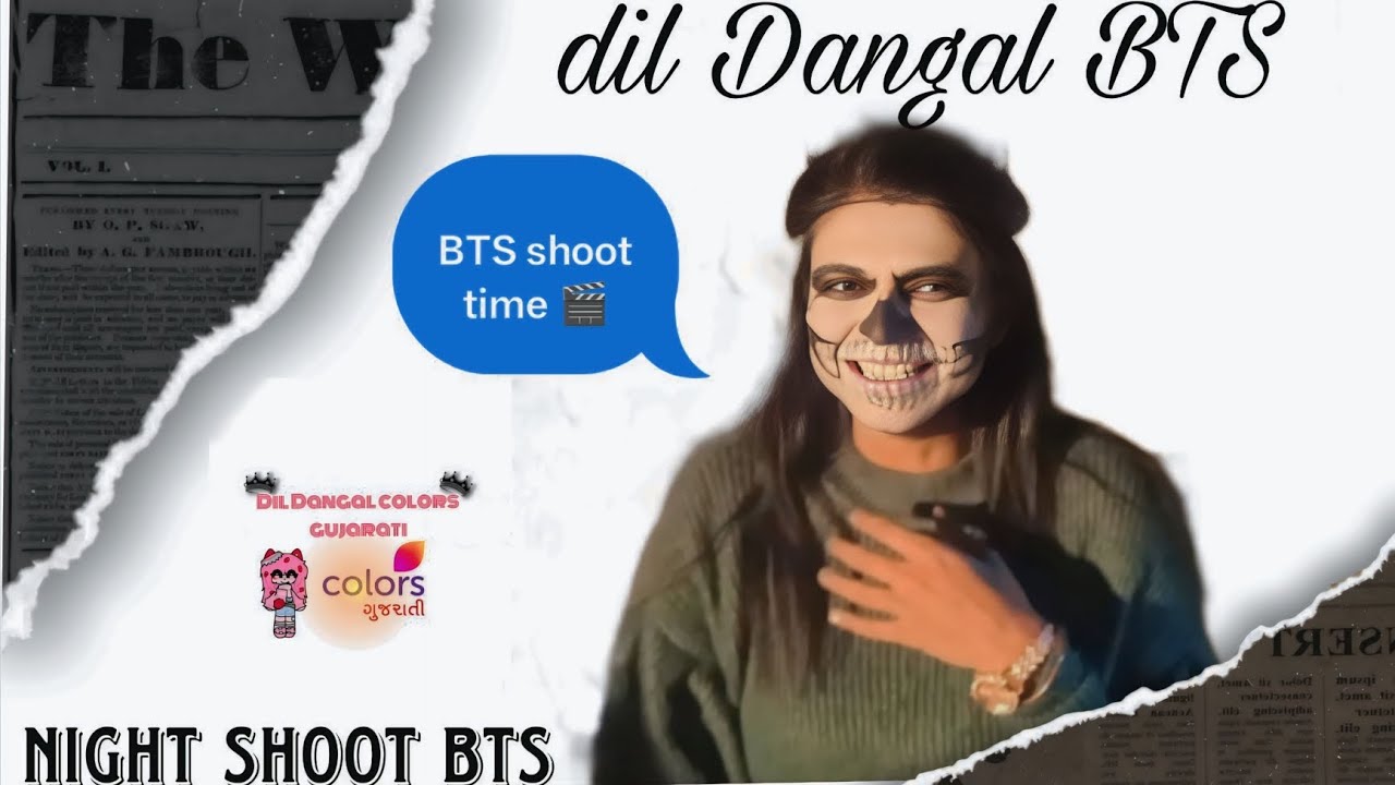 Tal windar ka bhoot BTS funny video Dil Dangal Colours Gujarati ❤️🎥❤️