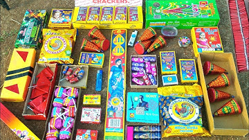 इतने सारे न्यू न्यू दिवाली पटाखे की टेस्टिंग 2025 | Diwali Crackers Testing 2025 | Cracker Testing